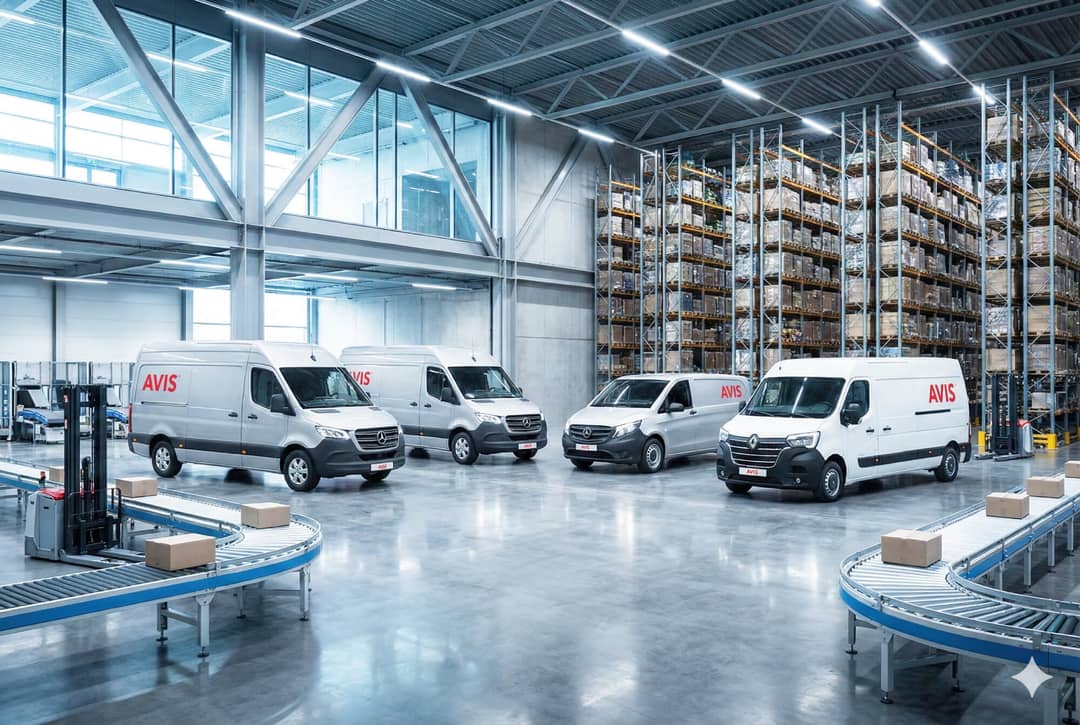 Dodávky AVIS v modernom logistickom centre