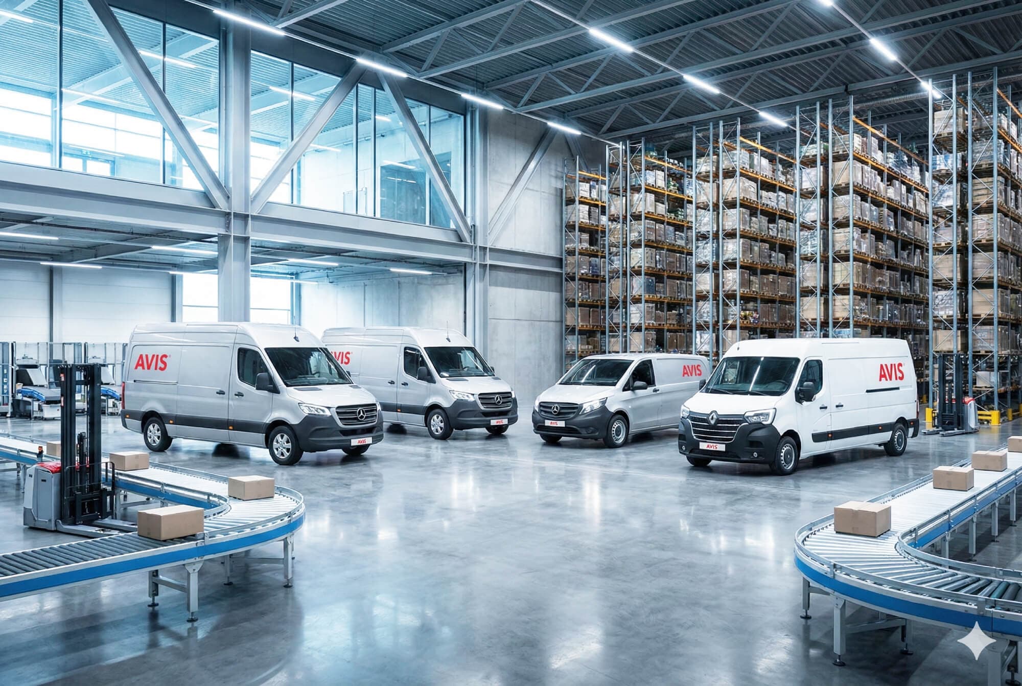 Dodávky AVIS v modernom logistickom centre